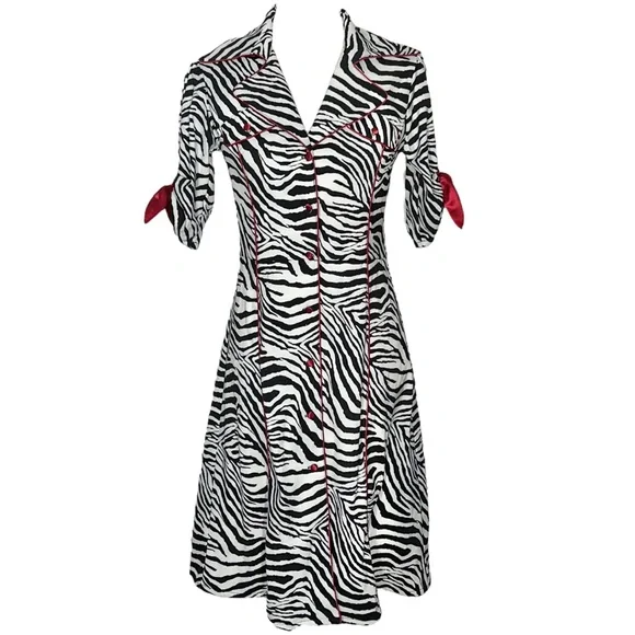 open lace back dress Smashed Lemon Pink Zebra Print Dress  Styling with Anne